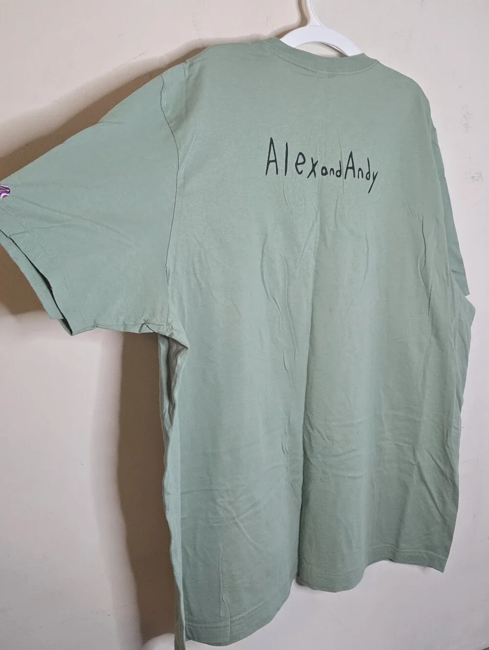 Alex and Andy Graphic Tee Unisex Size 3XL Green Mental Health Quote Cotton
